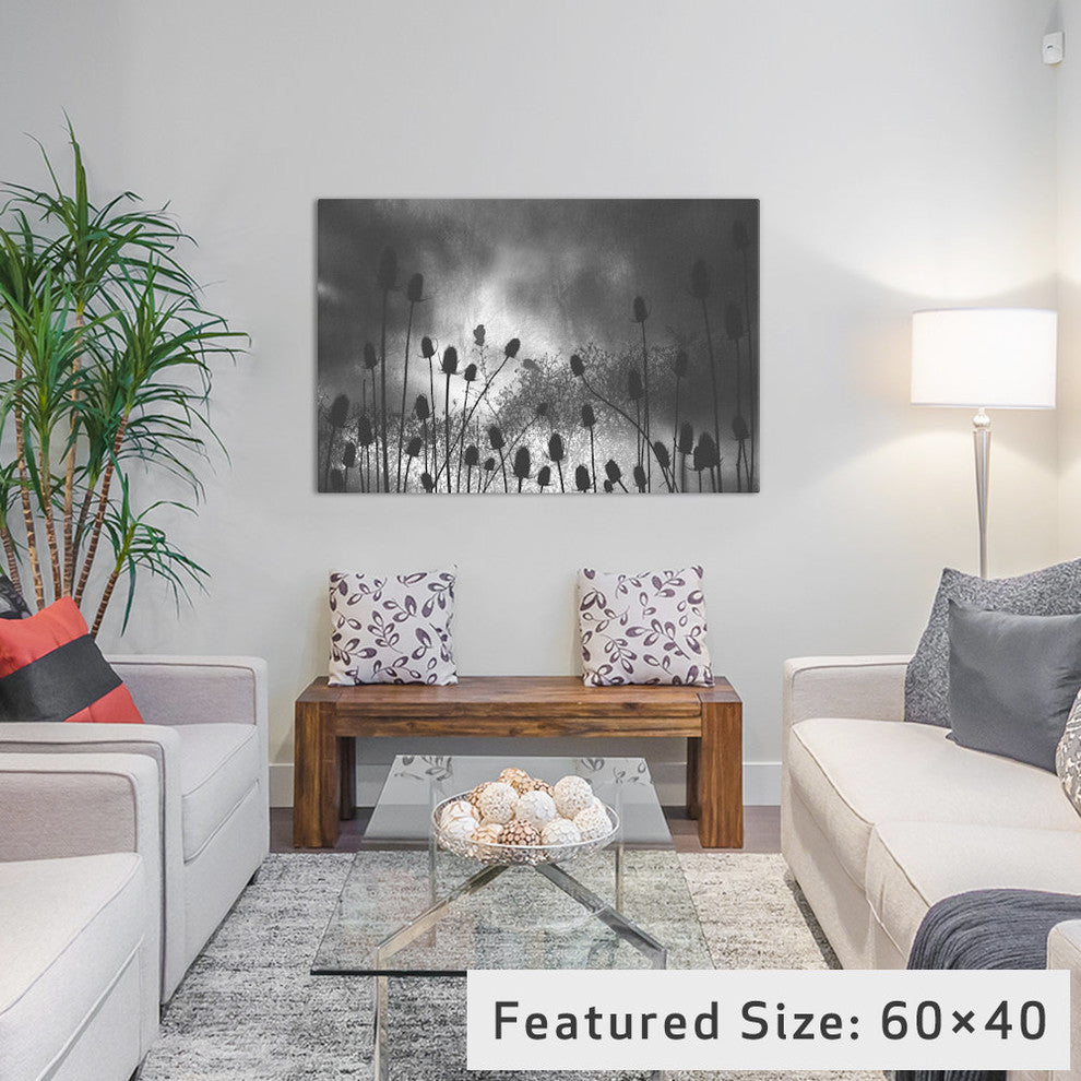 "Thistle Finch" by Beth Lutz, 40x26x1.5