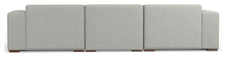 Rex Left-Facing Modular Sectional Sofa in Tightly Woven Performance Fabric