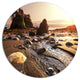 Olympic National Park Coast, Seashore Round Wall Art, 36"