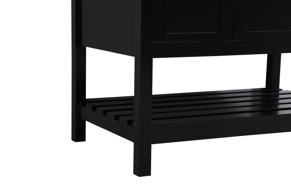 Tucker Black 36" Single Sink Bathroom Vanity