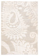 Eclectic, One-of-a-Kind Hand-Knotted Area Rug Ivory, 5'10"x8'10"