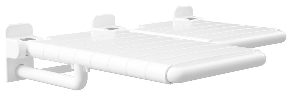 Fold Down ADA Shower Seat With Legs, Right Hand