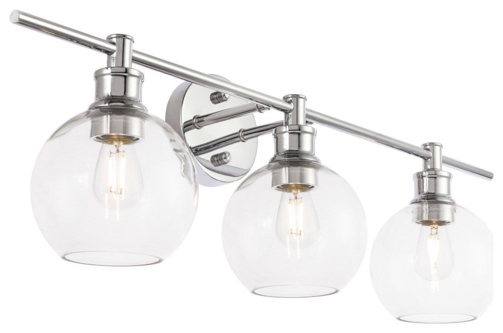Elegant Lighting Collier Three Light Wall Sconce - Thumbnail 2