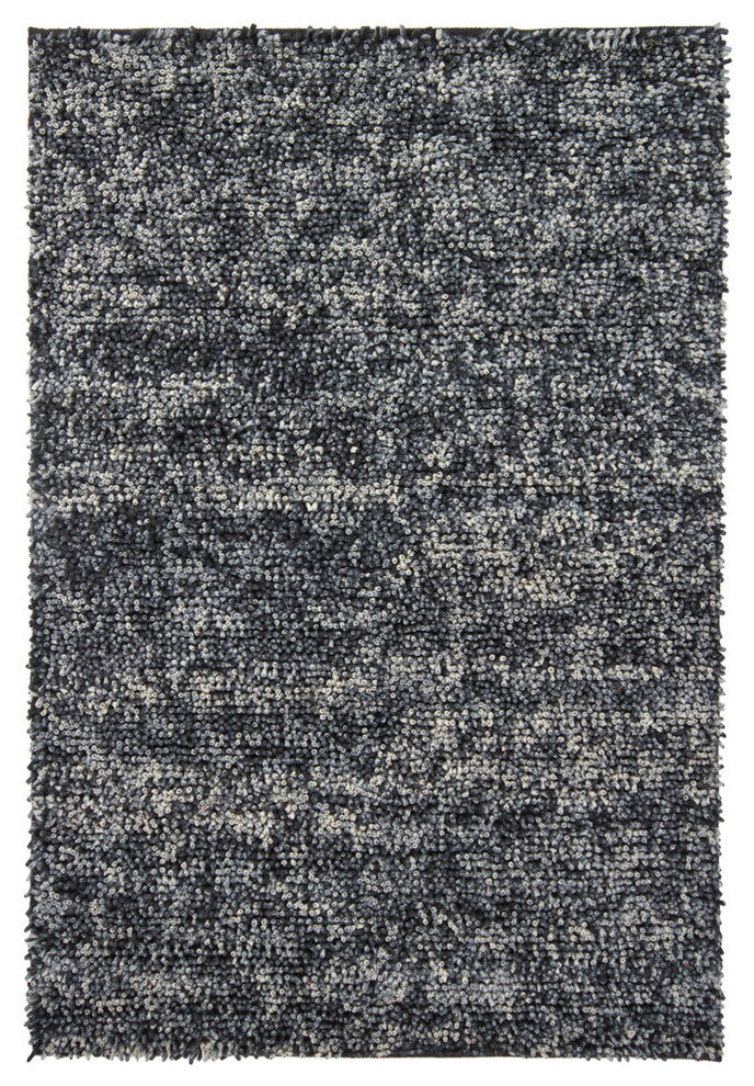 Ambiance Contemporary Area Rug, Charcoal, 7''9" Round