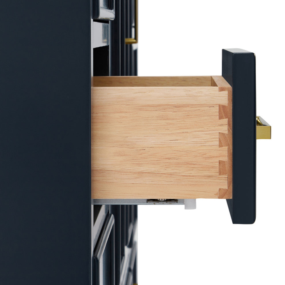 Ariel Stafford 43" Single Right Offset Rectangle Sink Bathroom Vanity