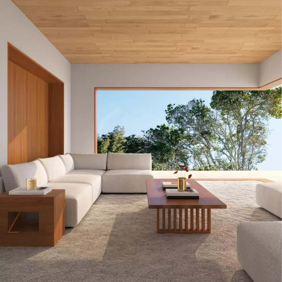 Zither 72" Coffee Table, Ginger