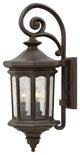 Hinkley Raley Large Wall Mount Lantern, Oil Rubbed Bronze
