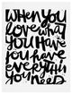 Deny Designs Kal Barteski If You Love Art Print