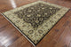 Oushak Oriental Peshawar Chobi Brown Hand-Knotted Wool Rug, 8'x10'