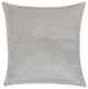 Delara 100% Organic Cotton 2 Inch Flange Euro Sham Set of 2, 26"X26", Brown