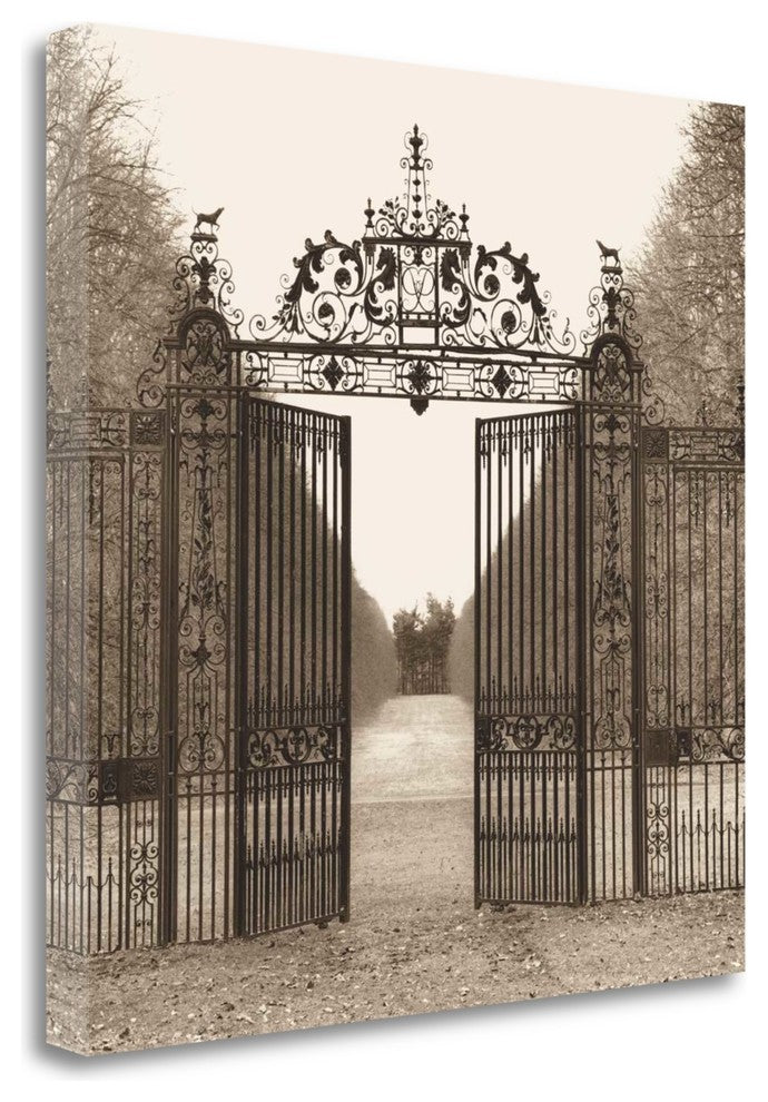 "Hampton Gate" By Alan Blaustein, Giclee Print on Gallery Wrap Canvas