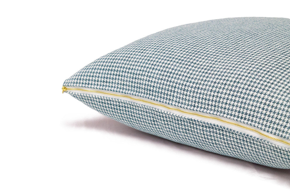 Lake Houndstooth Cushion Cover, 20" X 20"