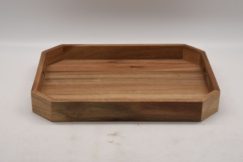 Heim Concept Acacia Wood Butler Tray With Handle