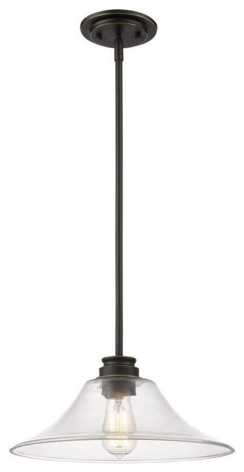 1 Light Mini Pendant Olde Bronze