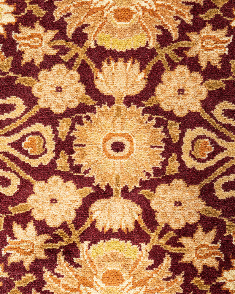 Mogul, One-of-a-Kind Hand-Knotted Area Rug Red, 8'4"x15'0"