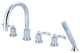 KS83215DFL Roman Tub Faucet, Polished Chrome
