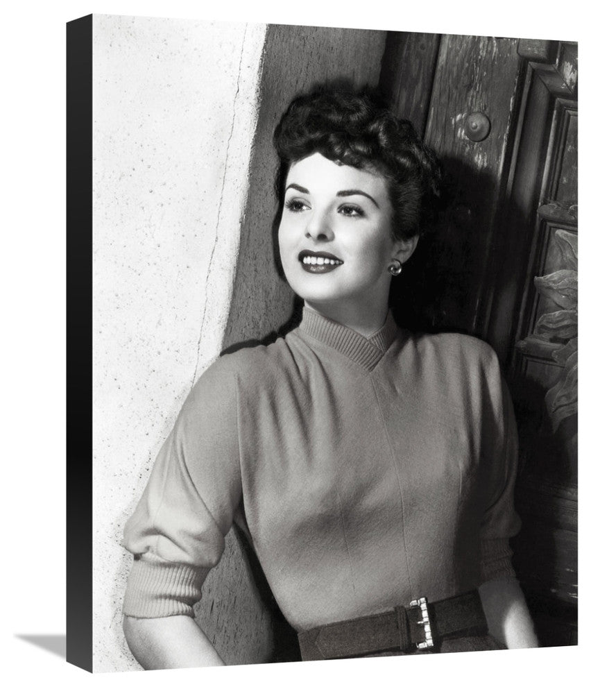"Jean Peters" Stretched Canvas Giclee by Hollywood Photo Archive, 17"x22"