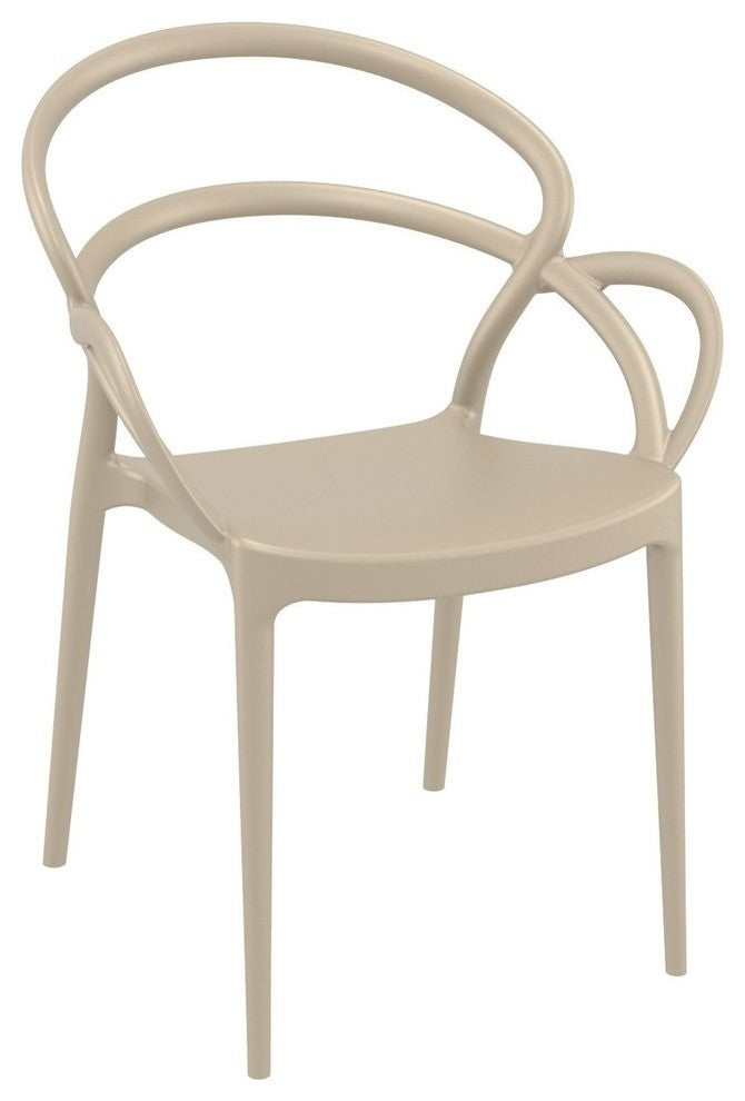 Compamia Mila Extendable Outdoor Dining 11-Piece Set, Taupe