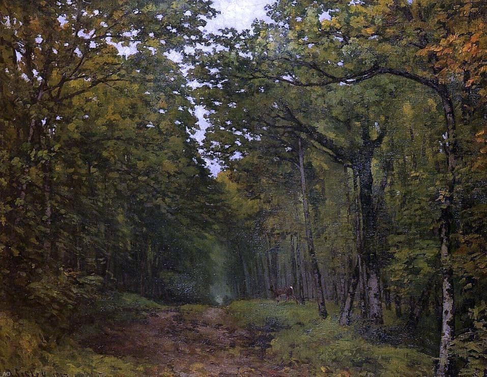 Alfred Sisley Avenue of Chestnut Trees near La Celle-Saint-Cloud Wall Decal