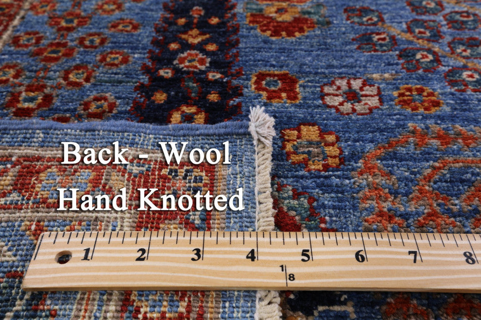 5' 2" X 7' 9" Hand Knotted Persian Ziegler Wool Rug Q7785