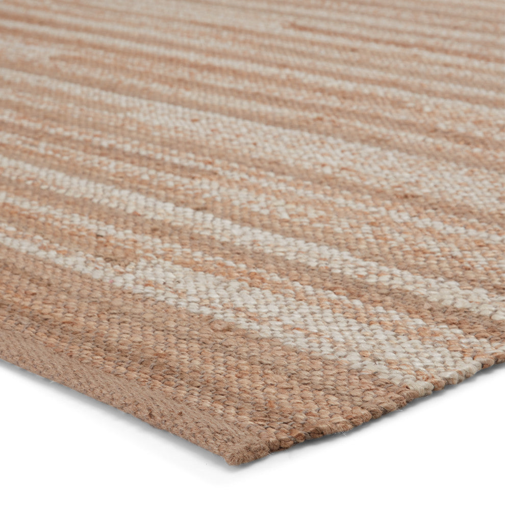 Jaipur Living Avena Natural Striped Beige/ Cream Area Rug, 2'x3'