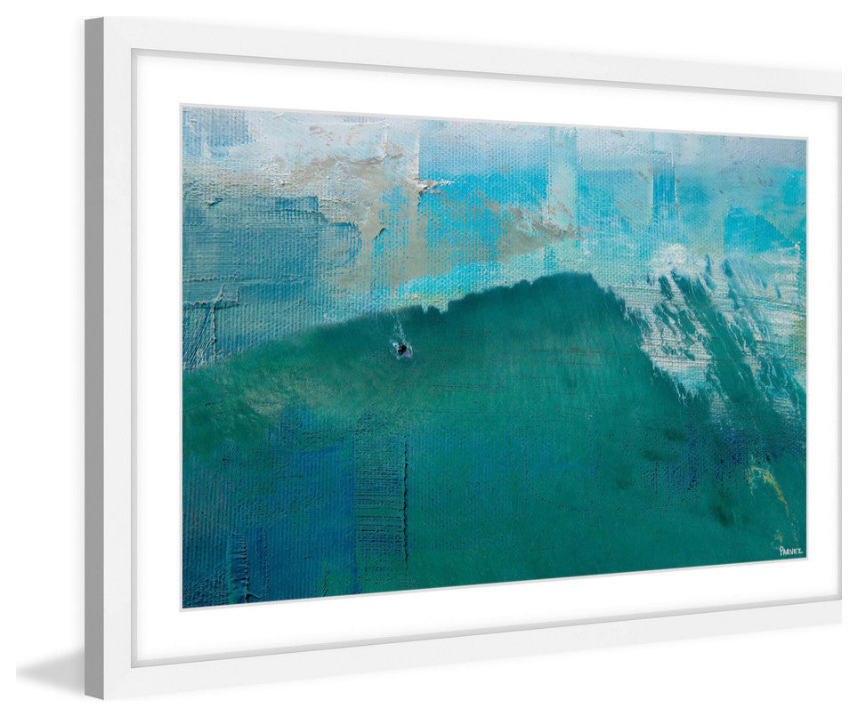 "See The Sea" Framed Painting Print, 18"x12"