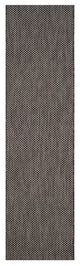 Safavieh Courtyard Cy8521-36621  Outdoor Rug, Black/Beige, 2'3"x10'0" Runner