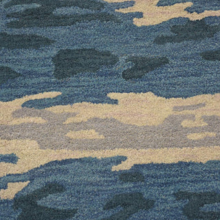 HAND TUFTED WOOL ECO-FRIENDLY AREA RUGS- Multicolor,Abstract