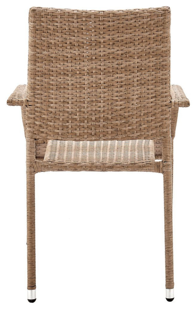 Manhattan Comfort Genoa Patio Dining Armchair, Set of 2