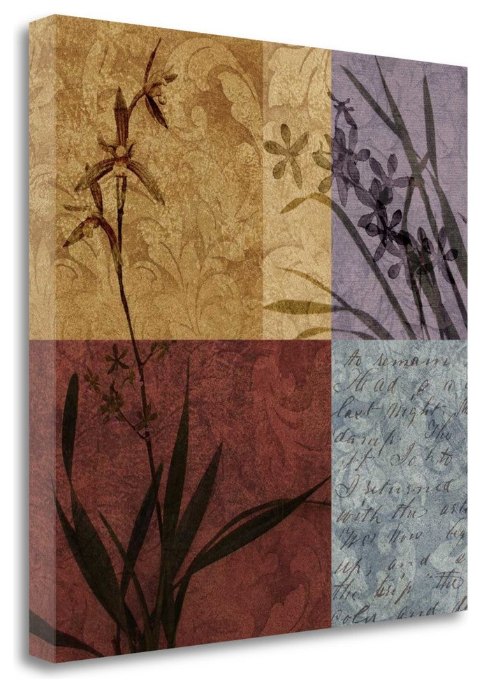 "Floral And Still Life Refrain I" By Keith Mallett, Gallery Wrap Canvas