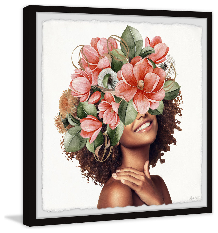 "Charming Lois" Framed Painting Print, 18x18