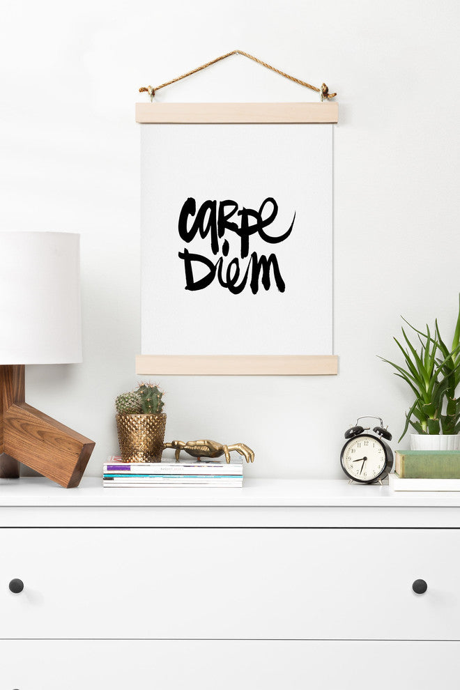 Deny Designs Kal Barteski Carpe Diem Art Print