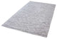 Alena Handmade Cotton Rug, Black and White, 8'x10'