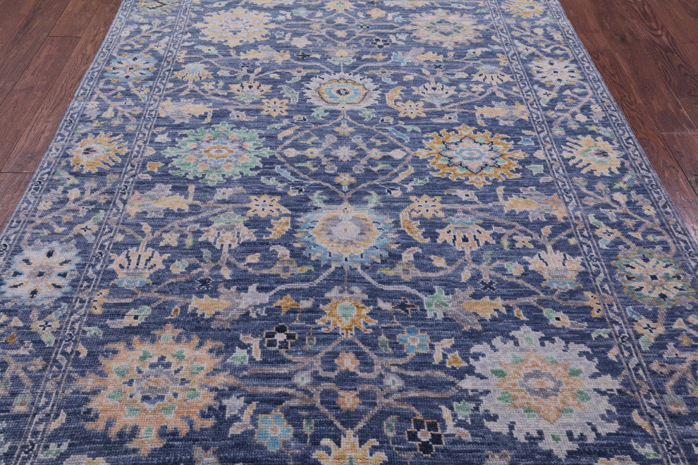 6' 1" X 9' 0" Turkish Oushak Handmade Wool Rug - Q13347
