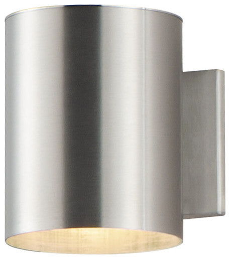 Maxim 86401 Outpost 7" Tall LED Outdoor Wall Sconce - Brushed Aluminum