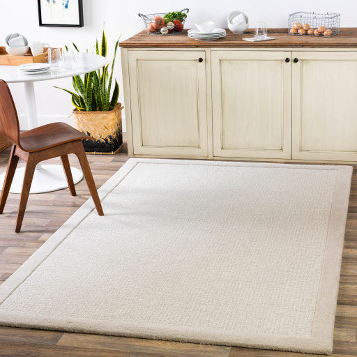 Surya Siena SNA-2301 8'x10' Rug, Light Gray/Cream