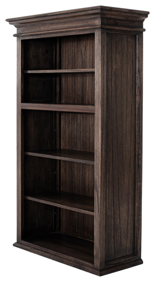 Black Wash Bookshelf Hutch