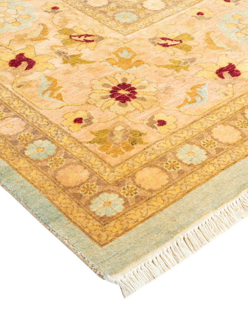 Mogul, One-of-a-Kind Hand-Knotted Area Rug Light Blue, 8' 2" x 10' 1"