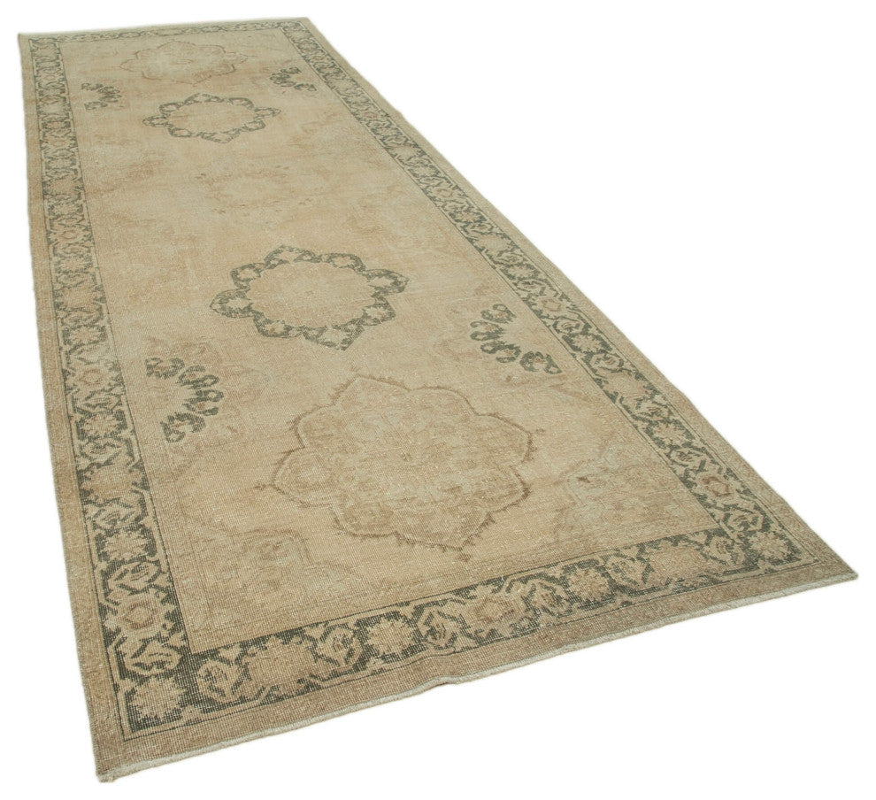 Rug N Carpet - Hand-knotted Anatolian 4' 8" x 13' 0" Rustic Runner Rug