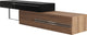 Gramercy Media Console, Walnut, Black Lacquer