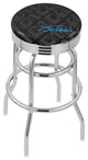 Holland L7C3C Jimi Hendrix 1-Color 25" 2-Ring Counter Stool - Chrome