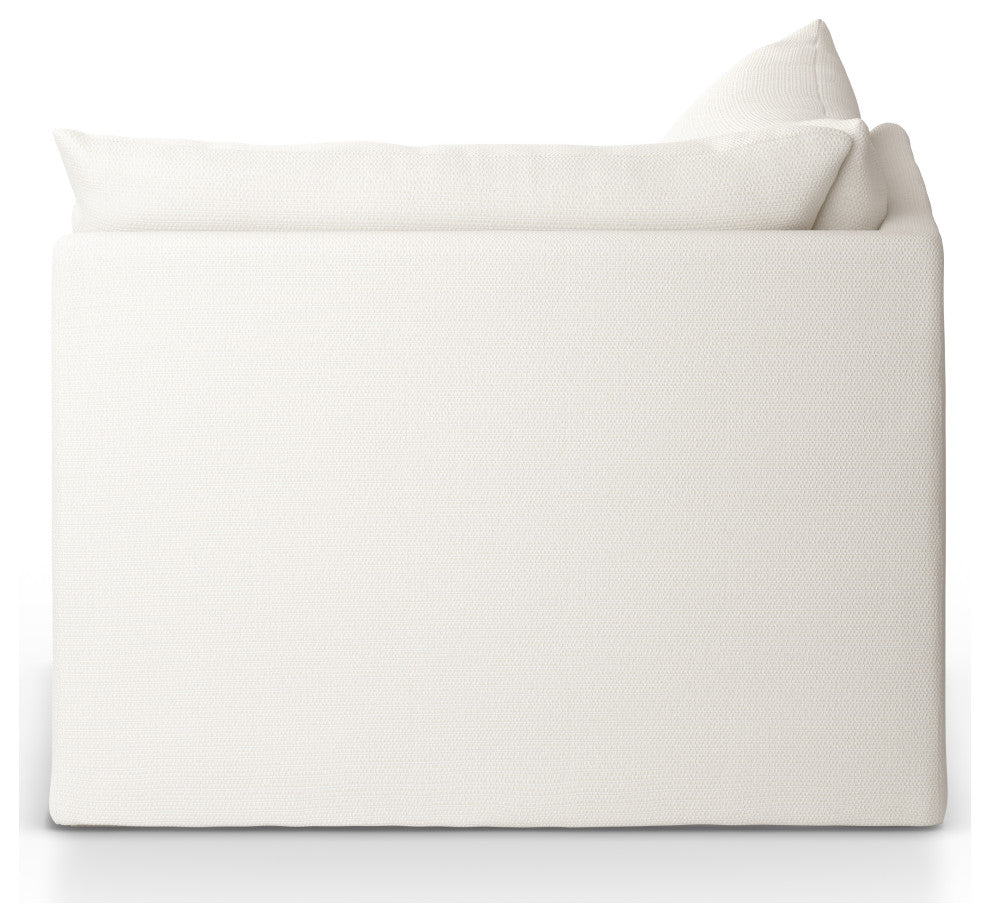 Grant Outdoor Corner Piece-Faye Cream