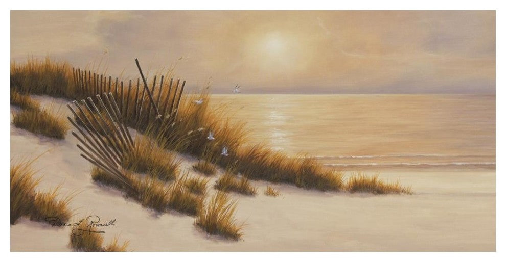 "Evening Meditation" Digital Paper Print by Diane Romanello, 26"x14"