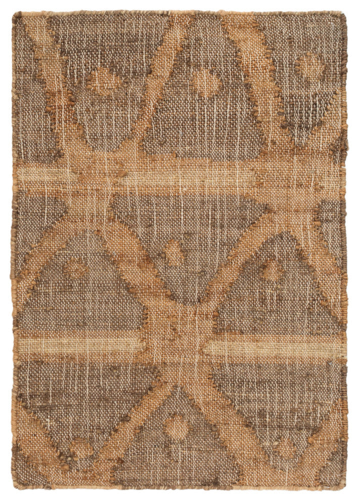 Dash & Albert Rumi Handwoven Jute Rug, Brown, 3' x 5'
