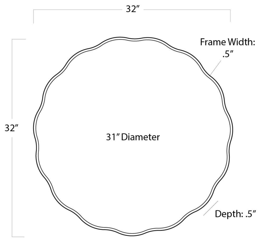 Candice Mirror Small