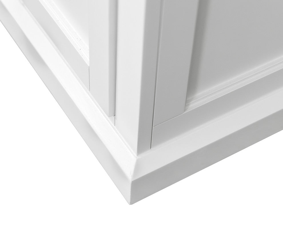Modern Wood Lateral File Office Lateral File Storage Fully Assembled White
