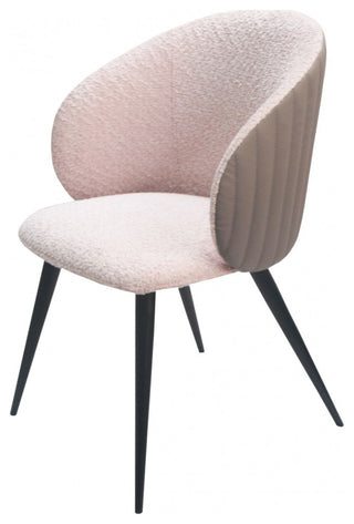 Gray Cream Contemporary Dining Chair