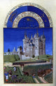 The Johan Limbourg Les tres riches heures du Duc de Berry Wrapped Canvas