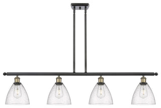 Innovations 516-4I-BAB-GBD-754 4 Light Island Light, Black Antique Brass
