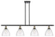 Innovations 516-4I-BAB-GBD-754 4 Light Island Light, Black Antique Brass